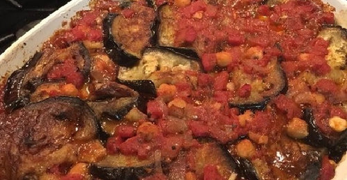 Eggplant & Chick Pea Casserole