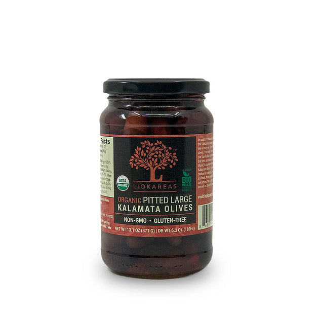 Organic Kalamata olives in brine 300g, Greek products online sale