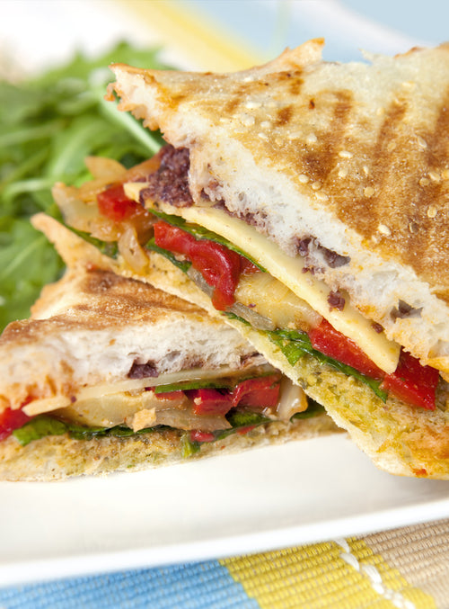 Mediterranean Grilled Cheese