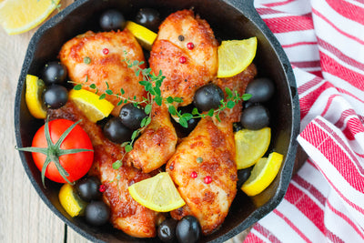 Paleo Chicken with Kalamata Figs and Olives