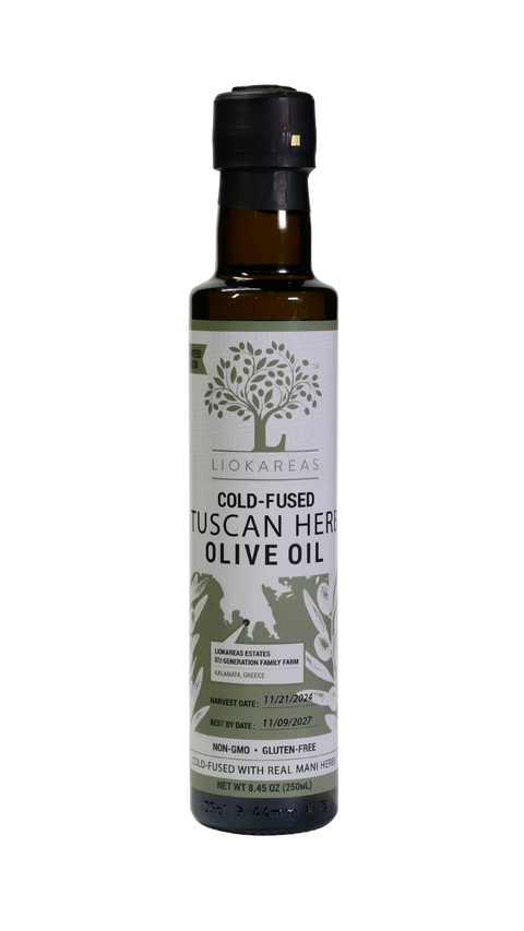 Cold Fused Tuscan Herb Olive Oil - 250ml – Liokareas