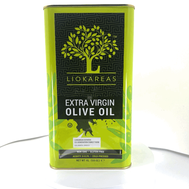 Extra Virgin Olive Oil - 4 Liter Tin – Liokareas