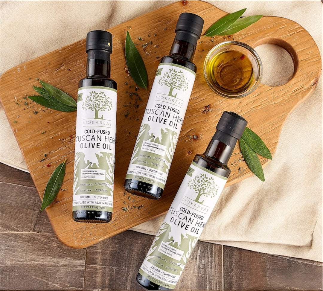 Cold Fused Tuscan Herb Olive Oil - 250ml – Liokareas