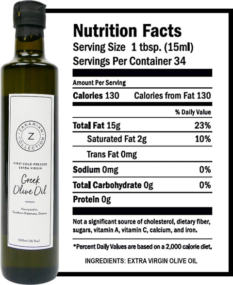 Zakarian Extra Virgin Olive Oil - 500ML