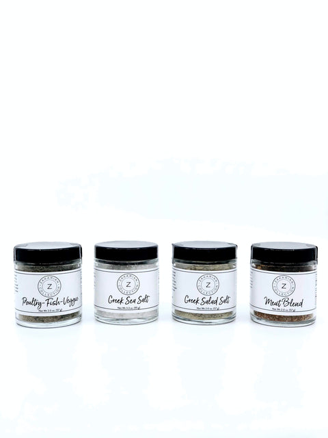 Zakarian Spice Blends & Greek Sea Salt: