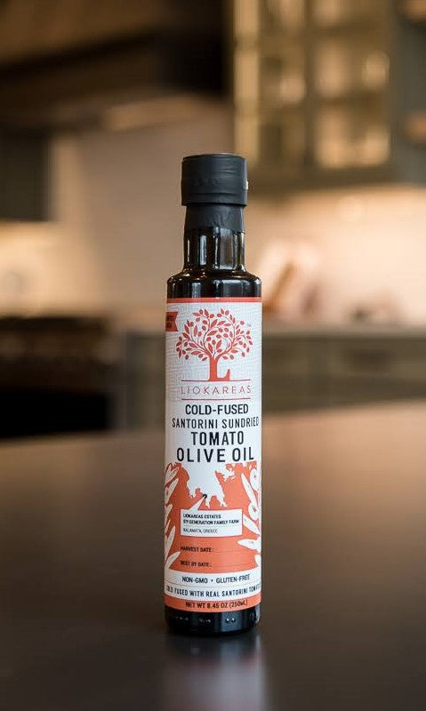 Cold Fused Santorini Sun-Dried Tomato Olive Oil - 250ml
