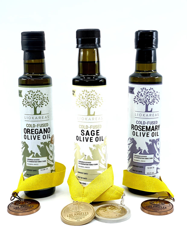 Spice Cold Fused Trio Variety Pack (Sage, Oregano, Rosemary)