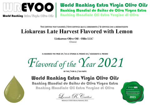 Cold Fused Lemon Greek Olive Oil - 250ml